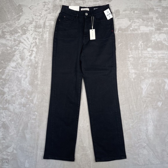 Warp + Weft Pants - NEW Warp+Weft Women's Pants Aspen Pitkin Straight Leg Ase Stretch 27 Black